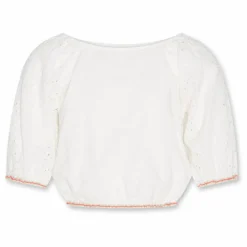 AO76 Blouse Neha | Blanc Discount