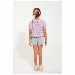 Piupiuchick Blouse Peter Pan | Violet Hot