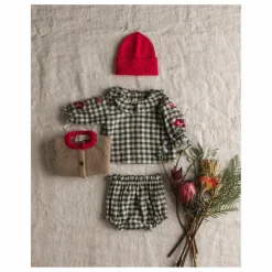 Babe & Tess Blouse Petite Vichy | Vert Hot