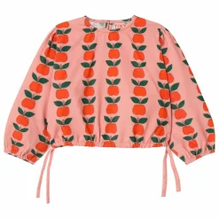 Enfant Tinycottons Blouse Pommes Velours Côtelé |