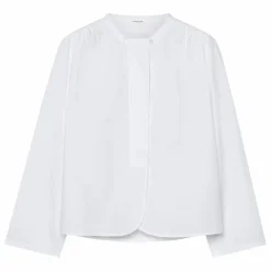 Pomandère Blouse Popeline de Coton | Blanc Online