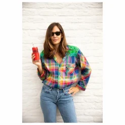 Sale Paolina Blouse Ranch Rihanna | Bleu marine