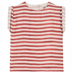 Enfant Studio Bohème T-Shirts, Chemises|Blouses, T-Shirts|Blouse Rayée Gaze de Coton |