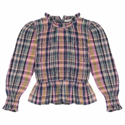 the new society Blouse Ricarda Coton Responsable | Rose New