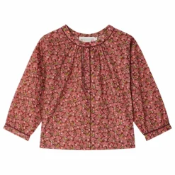 Sale Bonpoint Blouse Saxo Liberty Coton Bio | Mauve