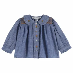 Enfant Emile et Ida Blouses, T-Shirts|Blouse Smockée |