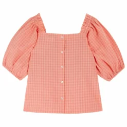 Enfant Emile et Ida Blouses, T-Shirts|Blouse Smockée Vichy Brodée |