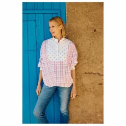 Femme Paolina Blouse Smoking Kelly |