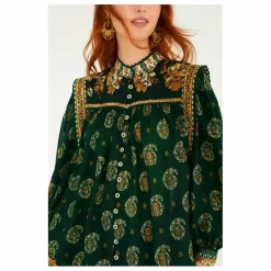 Sale Farm Rio Blouse Tayla | Vert