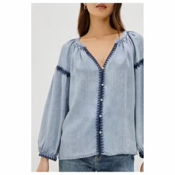 Sale Rails Blouse Toshi | Bleu ciel