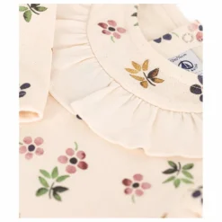 Petit Bateau Blouse Tubique Volant | Beige Sale