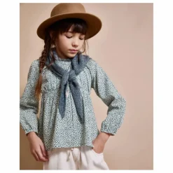 Enfant Búho Blouse Volants |