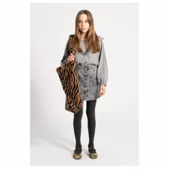 Piupiuchick Blouse Volants Chambray | Gris Online