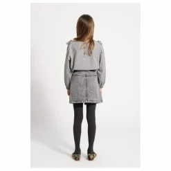 Piupiuchick Blouse Volants Chambray | Gris Online