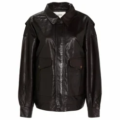 BELLEPIECE Blouson Edgar Cuir | Marron Clearance