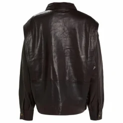 BELLEPIECE Blouson Edgar Cuir | Marron Clearance