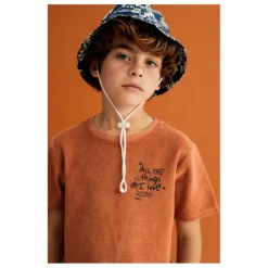 New the new society Bob Hibiscus Coton Bio | Bleu marine