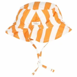 Búho Bob Rayures Bébé Coton Bio | Abricot