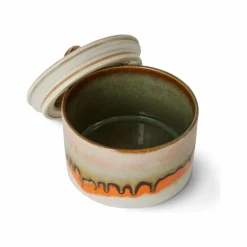 Hot HKliving Bocal en grès | Orange