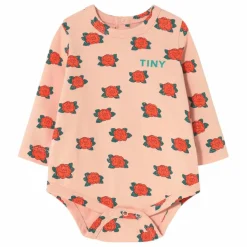 Tinycottons Body Camelias Coton Bio | Rose Discount
