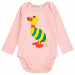 Clearance Bobo Choses Body Canard Coton Bio | Rose pâle