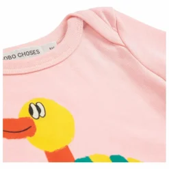 Clearance Bobo Choses Body Canard Coton Bio | Rose pâle