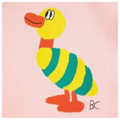 Clearance Bobo Choses Body Canard Coton Bio | Rose pâle