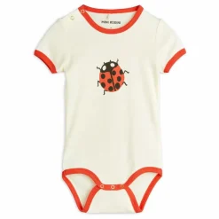 Mini Rodini Bodies, Combinaisons|Pyjamas Et Bodies|Body Coccinelle Coton Bio |