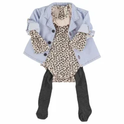 Piupiuchick Body Col Léopard Eponge Coton Bio |