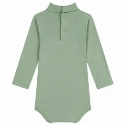 Petit Bateau Bodies, Combinaisons|Pyjamas Et Bodies|Body Col Roulé Uni Coton Bio |