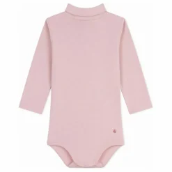 Petit Bateau Pyjamas Et Bodies|Premières Tenues|Body Col Roulé Uni Coton Bio |