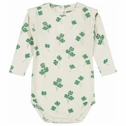 Outlet Studio Bohème Body Lala Trèfles Coton Bio | Ecru