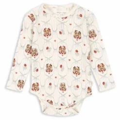Konges Sløjd Body Minnie Chiens Pointelle Coton Bio |