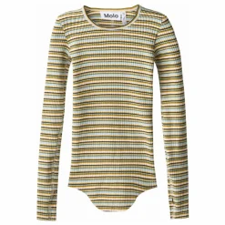 Hot Molo Body Rochelle Forest Rayé Coton Bio | Vert