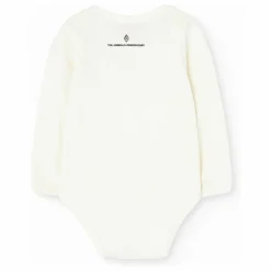 Outlet The Animals Observatory Body Wasp Fleurs Coton Bio | Blanc