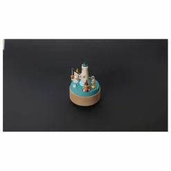 Wooderful life Boite à musique en bois Ours polaire