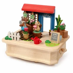 Wooderful life Boite à musique en bois Renard