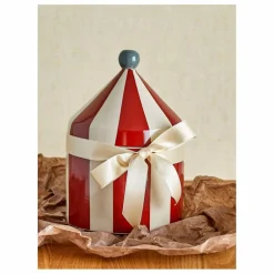 Bloomingville Mini Boite de rangement en céramique Cimmi | Rouge Sale