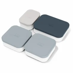 Hot Monbento Boites de compartimentation pour bento MB Extra - Set de 4 | Gris