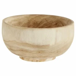Madam Stoltz Bol en bois Naturel Clearance
