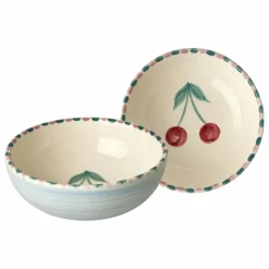 Rice Bol en céramique Cerise | Bleu ciel Best