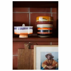 Outlet HKliving Bol en grès | Orange