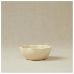Best Casa Cecu Bol en grès émaillé | Crème