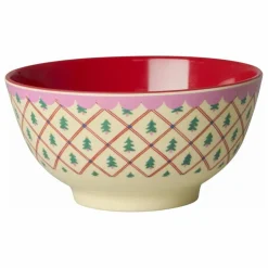 Enfant Rice Vaisselle Enfant|Art De La Table|Bol en mélamine Sapins |