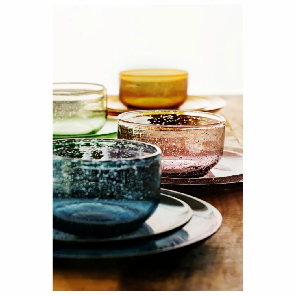 Madam Stoltz Art De La Table|Bol en verre coloré |