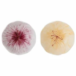 Clearance Bloomingville Bol Mimosa en grès - Set de 2 | Violet