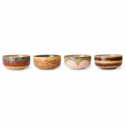 HKliving Art De La Table|Bols - Set de 4 |