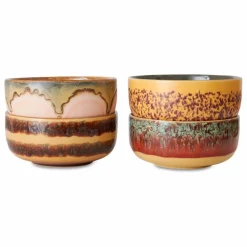 HKliving Art De La Table|Bols - Set de 4 |