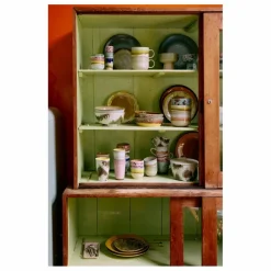 Online HKliving Bols en grès - Set de 4 Multicolore