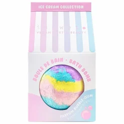 Outlet Inuwet Bombe de bain Ice cream bubble gum - 120 g Non teinté